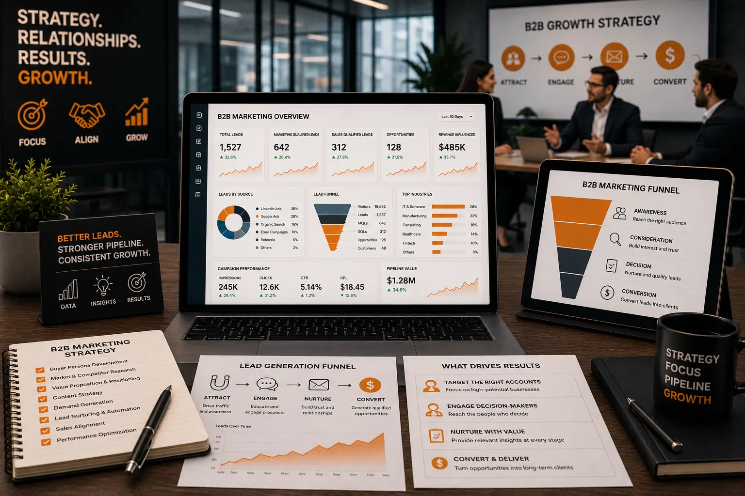 Synergy Corporate and SME B2B Lead Generation and Authority Building