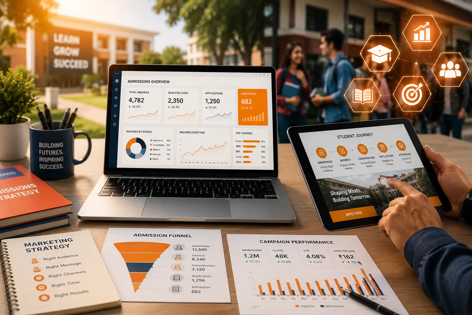 Synergy Education Admission Marketing and Funnels